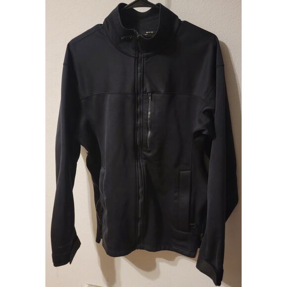 Under Armour Mens Storm Gust Waterproof Jacket Black Size Small Loose Fit - Picture 1 of 11